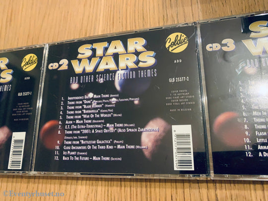 Star Wars And Other Science Fiction Themes (Soundtrack). 3 X Cd. Cd