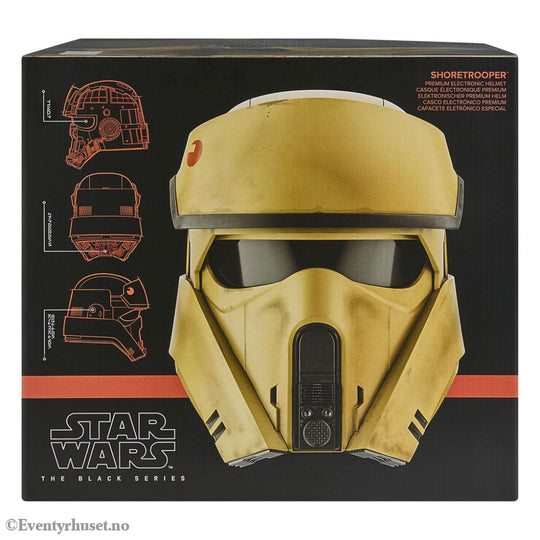 Star Wars: Andor Black Series Electronic Helmet Shoretrooper Toys