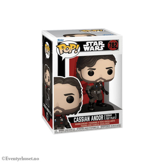Star Wars: Andor POP! TV Vinyl Figures Cassian Andor (Sienar Test Pilot) w/chase 9 cm Assortment (6) Collectibles