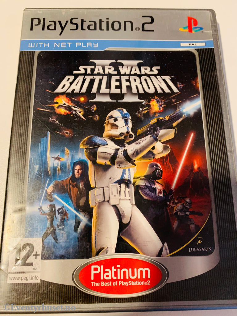 Star Wars Battlefront Ii (Platinium). Ps2. Ps2