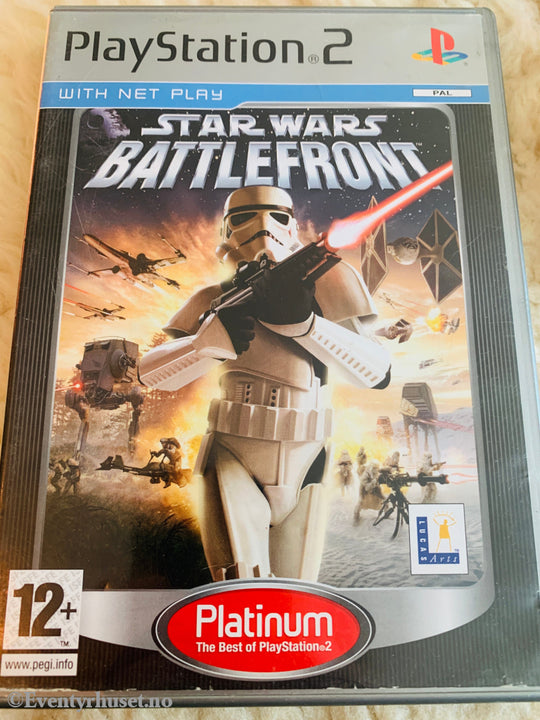 Star Wars Battlefront (Platinium). PS2.