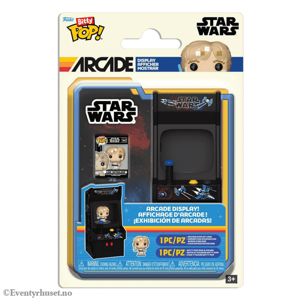 Star Wars Bitty POP! Arcade Vinyl Figure Luke Skywalker (8-bit) Collectibles