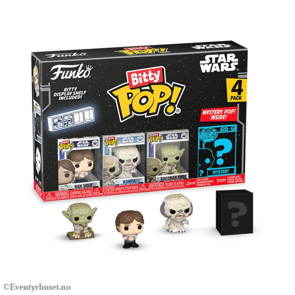 Star Wars Bitty POP! Vinyl Figure 4-Pack Han 2,5 cm Collectibles
