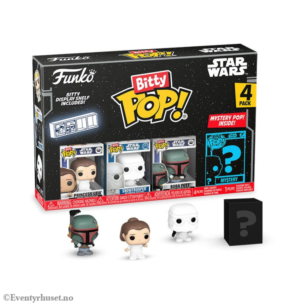 Star Wars Bitty POP! Vinyl Figure 4-Pack Leia 2,5 cm Collectibles