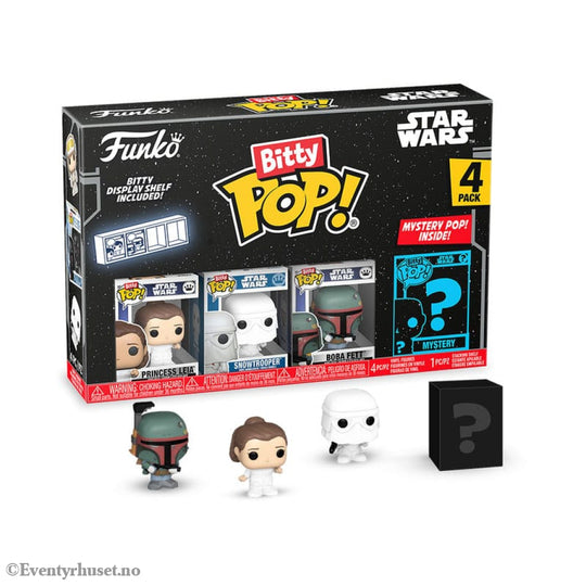 Star Wars Bitty POP! Vinyl Figure 4-Pack Leia 2,5 cm Collectibles