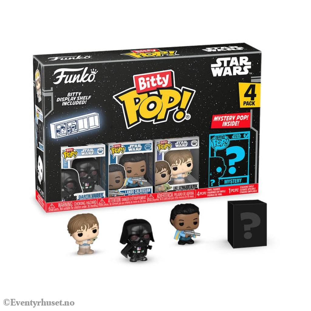 Star Wars Bitty POP! Vinyl Figure 4-Pack Vader 2,5 cm Collectibles
