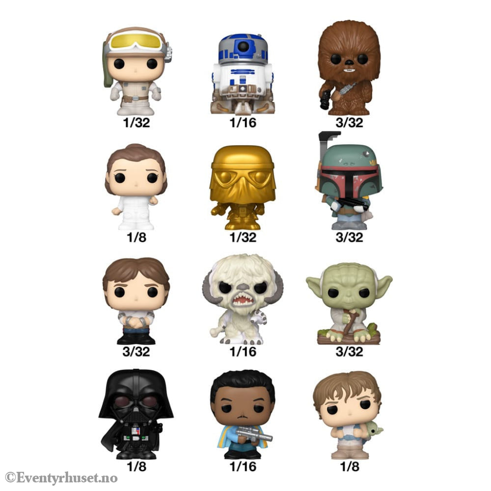 Star Wars Bitty POP! Vinyl Figure Display (32) S2 PDQ 2,5 cm Collectibles