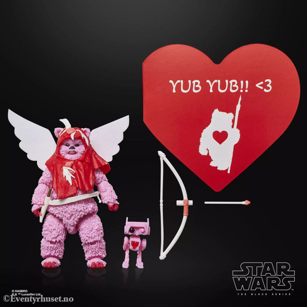 Star Wars Black Series Action Figure Ewok (Valentine’s Day Edition) 15 cm Toys