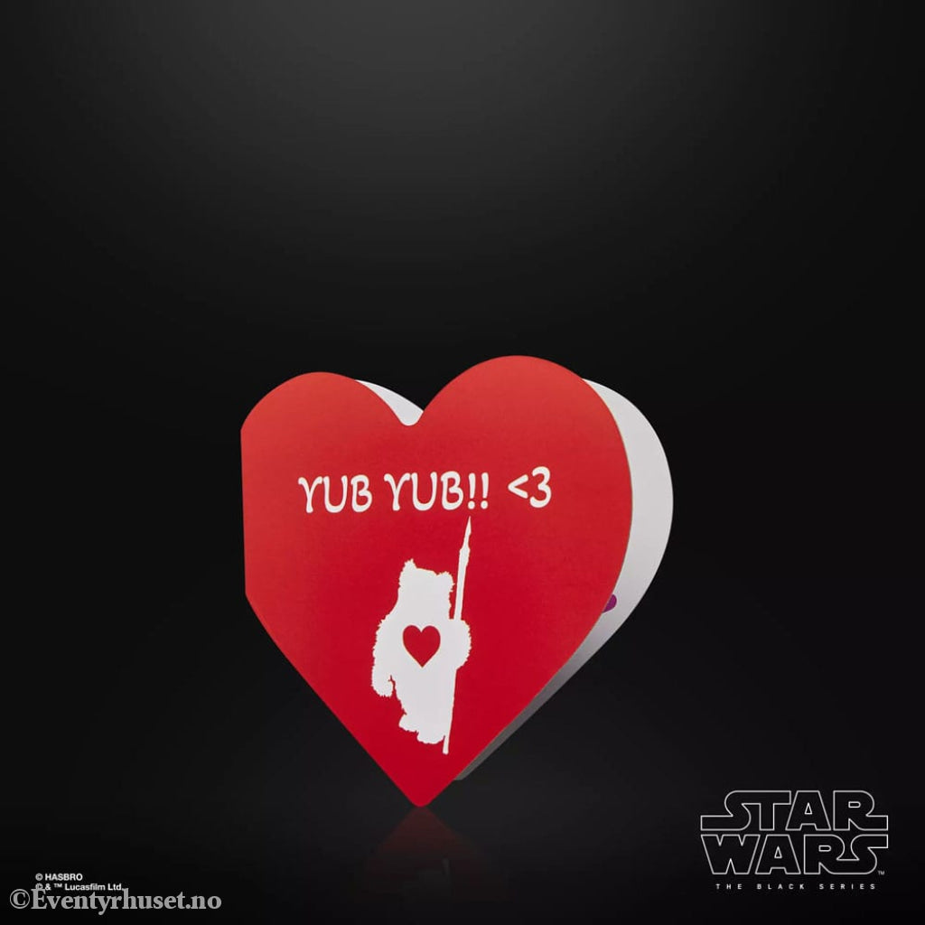 Star Wars Black Series Action Figure Ewok (Valentine’s Day Edition) 15 cm Toys