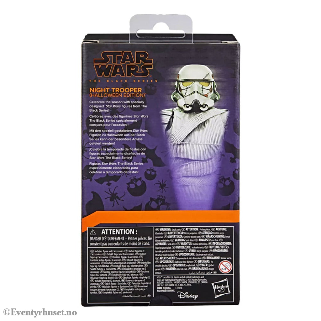 Star Wars Black Series Action Figure Night Trooper (Halloween Edition) 15 cm Toys