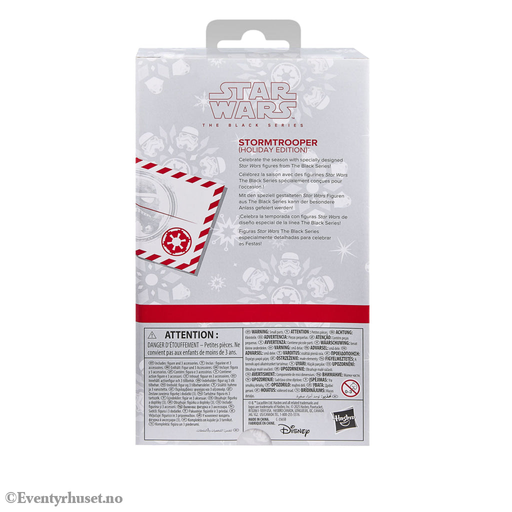 Star Wars Black Series Action Figure Stormtrooper (Holiday Edition) 15 cm. Mint In Sealed Box (MISB)! Actionfigur