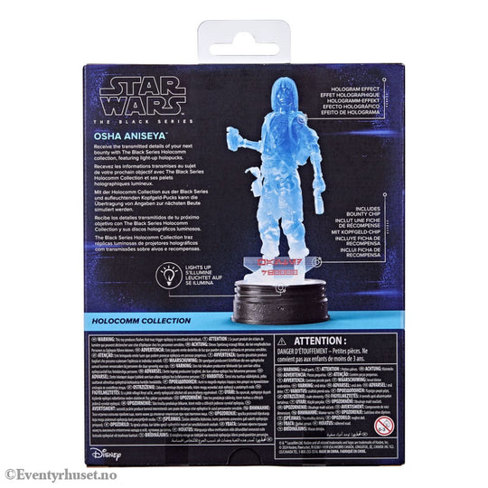 Star Wars Black Series Holocomm Collection Action Figure Osha Aniseya 15 cm Toys