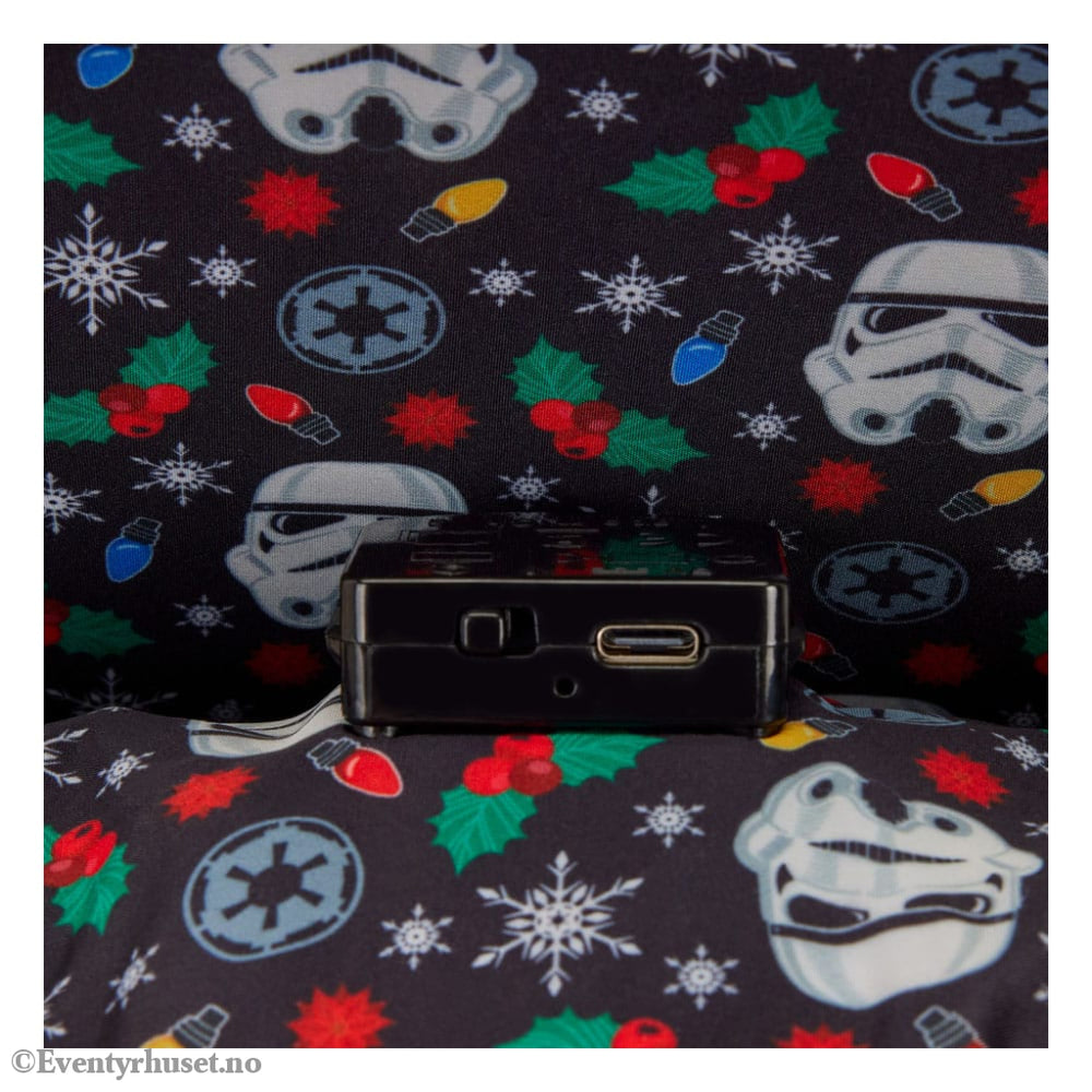 Star Wars by Loungefly Mini Backpack Stormtrooper Holiday Fashion & Accessories