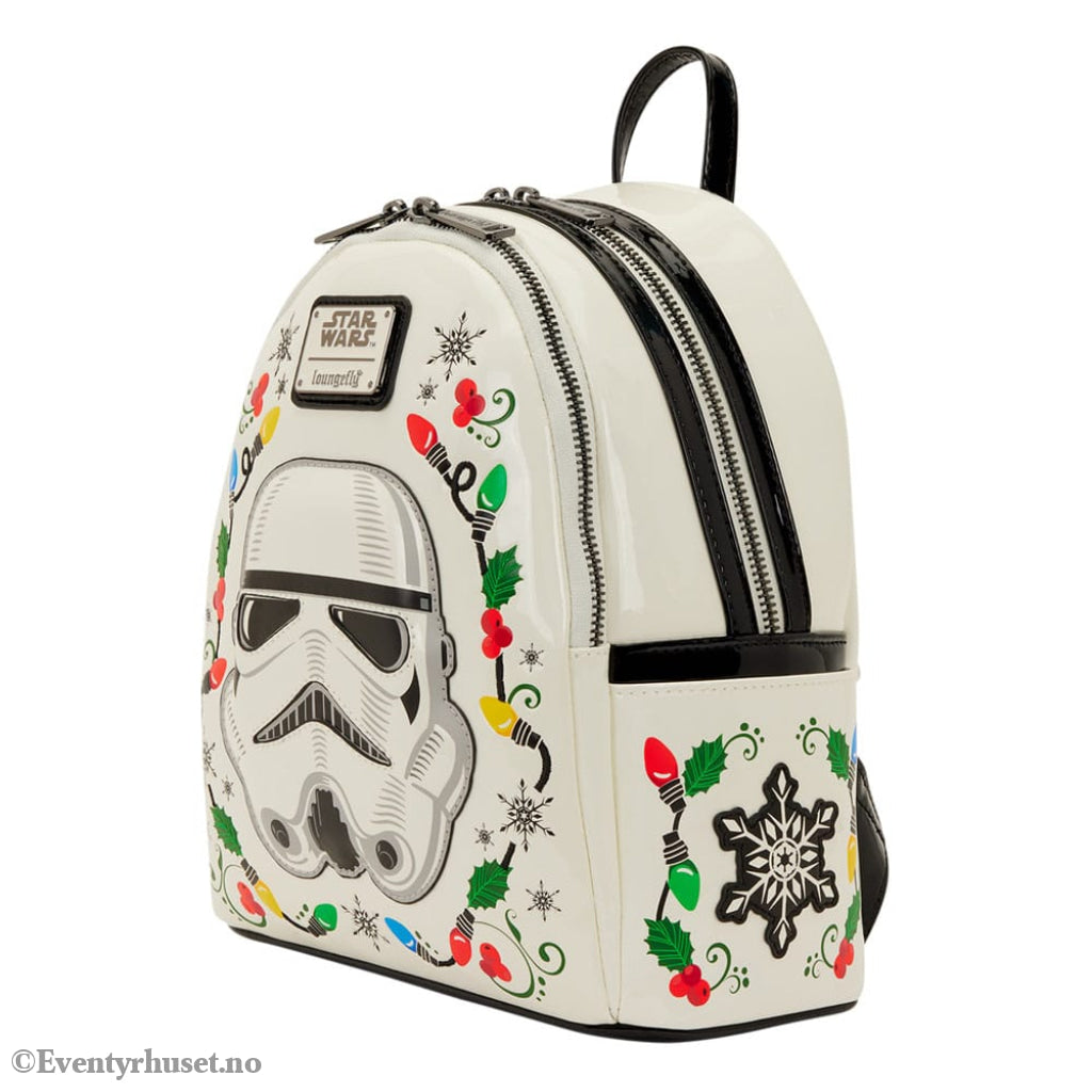 Star Wars by Loungefly Mini Backpack Stormtrooper Holiday Fashion & Accessories