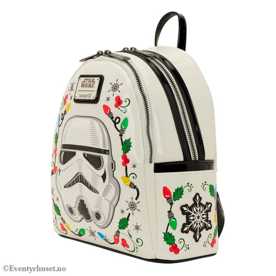 Star Wars by Loungefly Mini Backpack Stormtrooper Holiday Fashion & Accessories