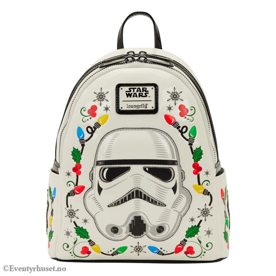 Star Wars by Loungefly Mini Backpack Stormtrooper Holiday Fashion & Accessories