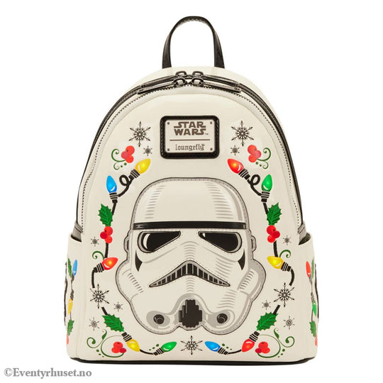 Star Wars by Loungefly Mini Backpack Stormtrooper Holiday Fashion & Accessories