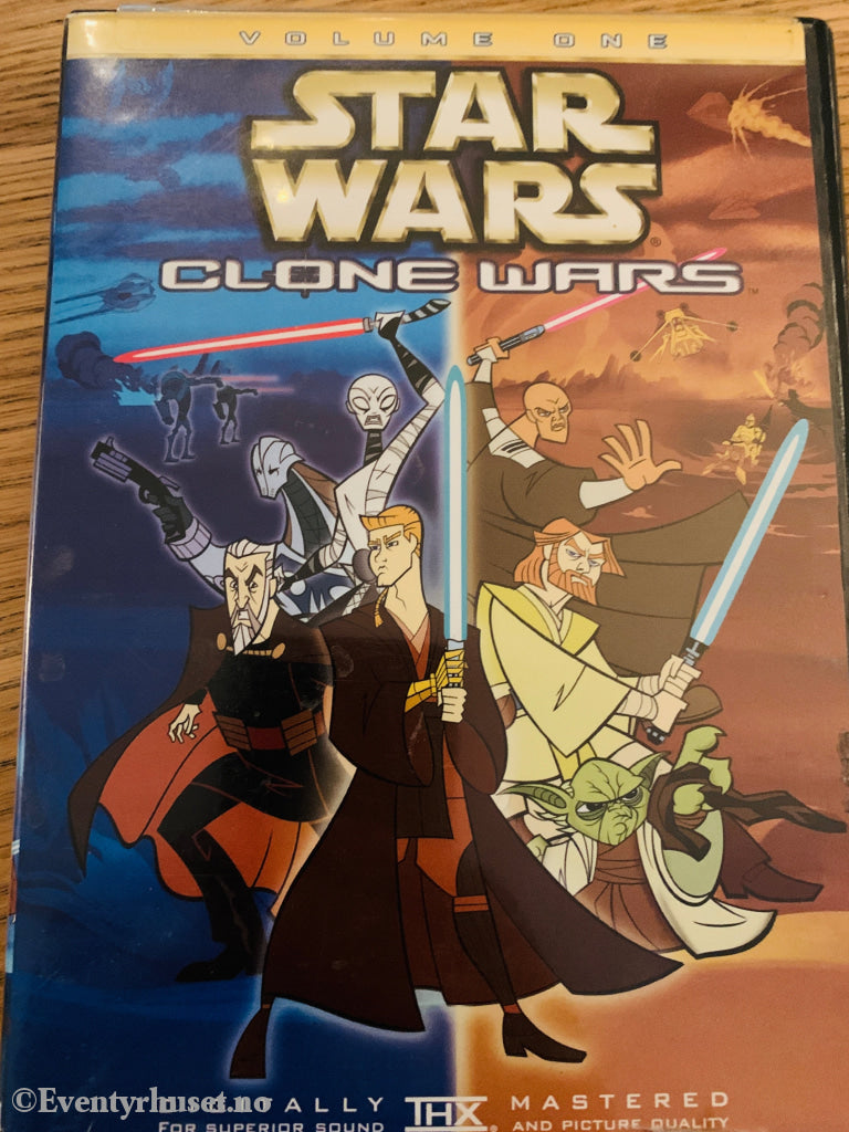 Star Wars: Clone Wars Volume One (2003). DVD.