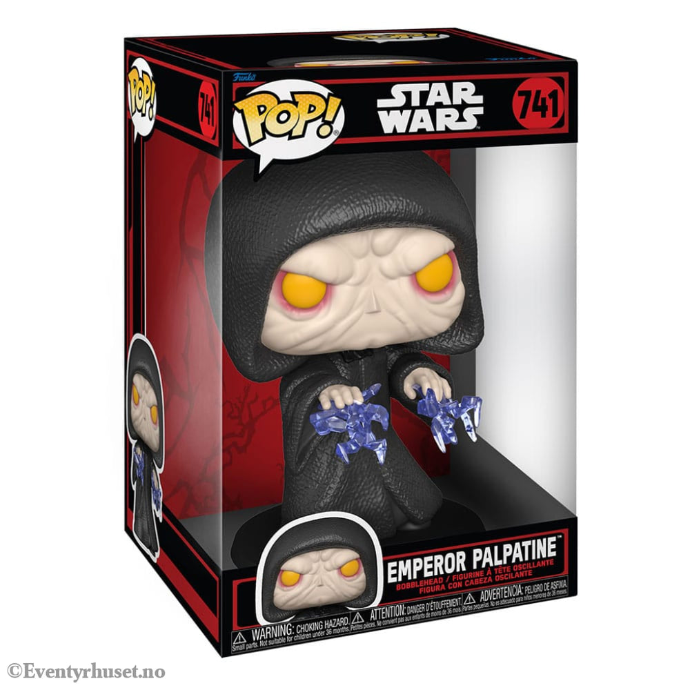 Star Wars: Dark Side Super Sized Jumbo POP! Vinyl Figure Palpatine 25 cm Collectibles