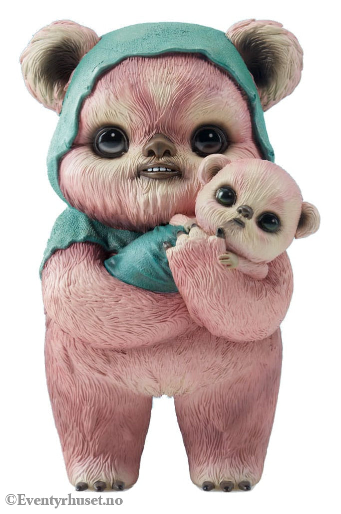 Star Wars Designer Statue Ewok by Mab Graves Pink Variant 18 cm Collectibles