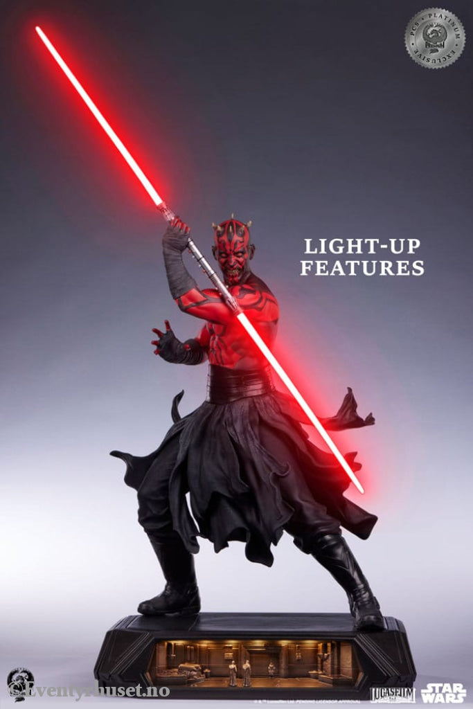 Star Wars Epic Series Statue 1/3 Darth Maul Platinum Exclusive 86 cm Collectibles
