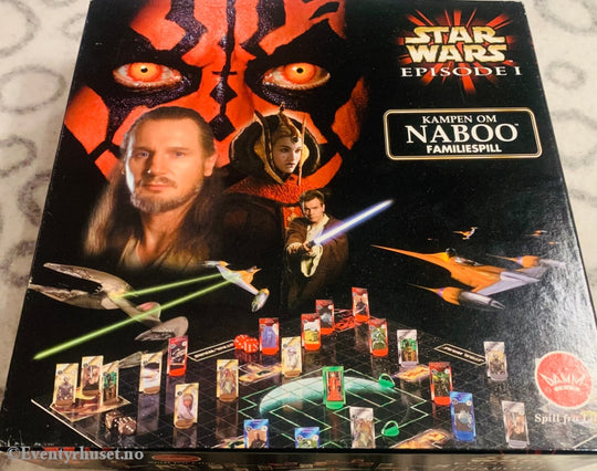 Star Wars Episode 1 - Kampen Om Naboo. 1999. Brettspill. Brettspill