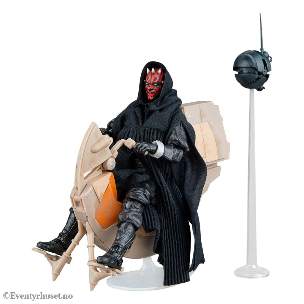 Star Wars Episode I Black Series Vehicle with Action Figure Darth Maul & Sith Speeder 25th Anniversary Toys