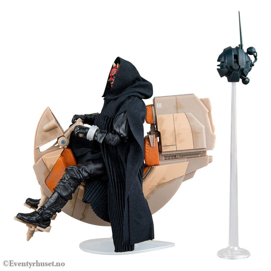 Star Wars Episode I Black Series Vehicle with Action Figure Darth Maul & Sith Speeder 25th Anniversary Toys