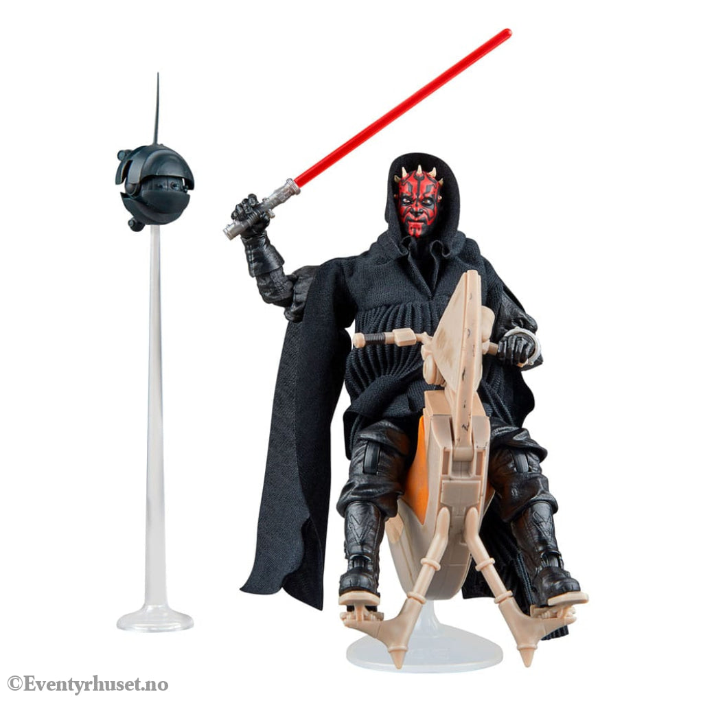 Star Wars Episode I Black Series Vehicle with Action Figure Darth Maul & Sith Speeder 25th Anniversary Toys