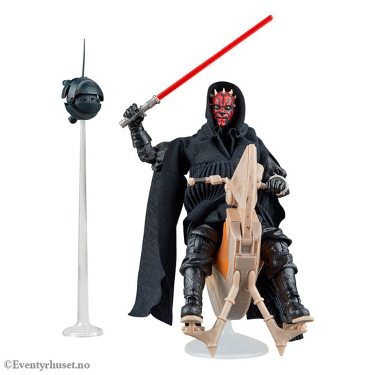 Star Wars Episode I Black Series Vehicle with Action Figure Darth Maul & Sith Speeder 25th Anniversary Toys