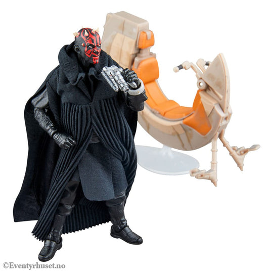 Star Wars Episode I Black Series Vehicle with Action Figure Darth Maul & Sith Speeder 25th Anniversary Toys