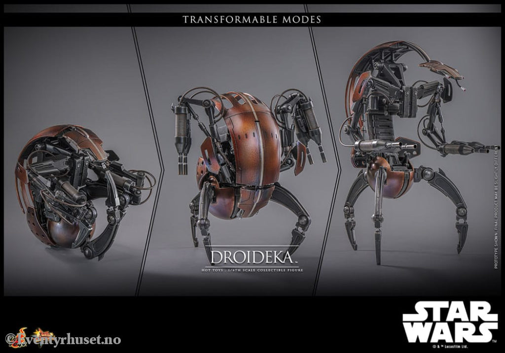 Star Wars Episode I Movie Masterpiece Action Figure 1/6 Droideka 27 cm Toys
