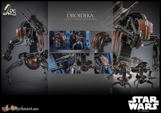 Star Wars Episode I Movie Masterpiece Action Figure 1/6 Droideka 27 cm Toys