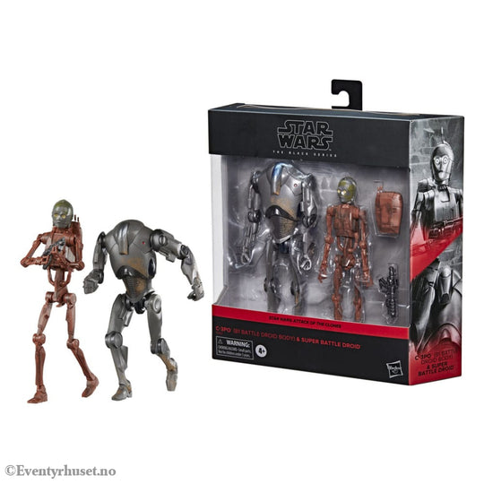 Star Wars Episode II Black Series Action Figure 2-Pack C-3PO (B1 Battle Droid Body) & Super Battle Droid 15 cm Toys