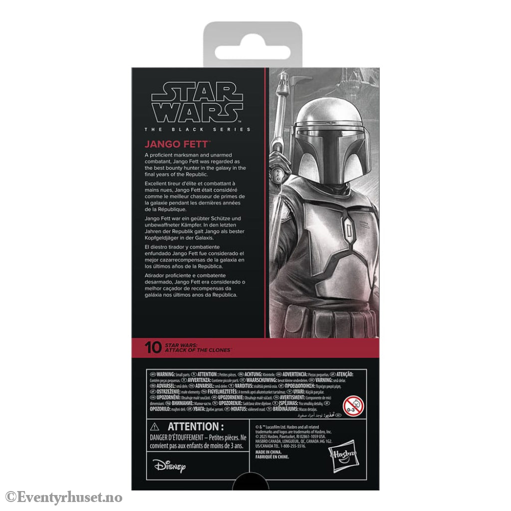 Star Wars Episode II Black Series Action Figure Jango Fett 15 cm Toys