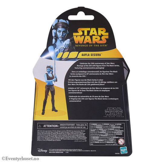 Star Wars Episode III Black Series Action Figure 20th Anniversary Aayla Secura 15 cm Toys