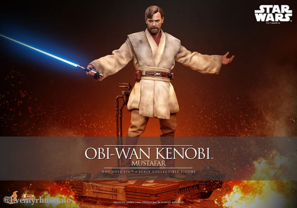 Star Wars: Episode III - Revenge of the Sith Movie Masterpiece Action Figure 1/6 Obi-Wan Kenobi (Mustafar) 31 cm Toys