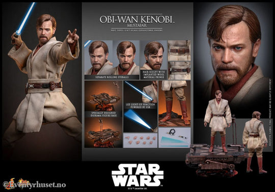 Star Wars: Episode III - Revenge of the Sith Movie Masterpiece Action Figure 1/6 Obi-Wan Kenobi (Mustafar) 31 cm Toys
