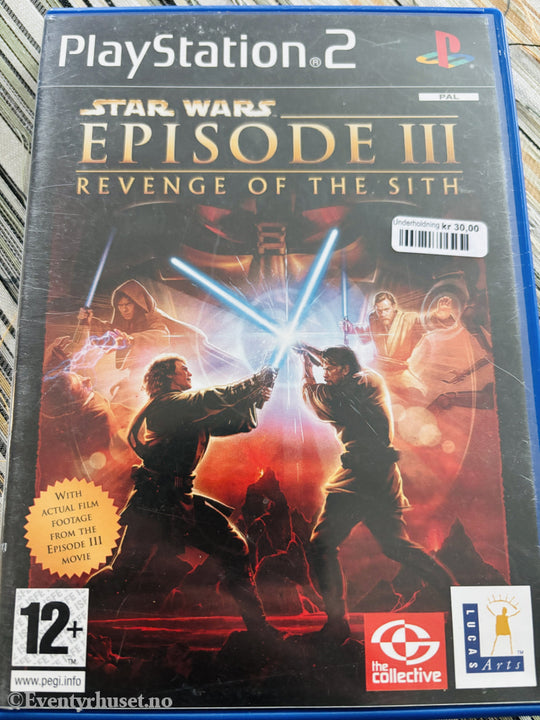 Star Wars Episode III: Revenge of the Sith. PS2-spill
