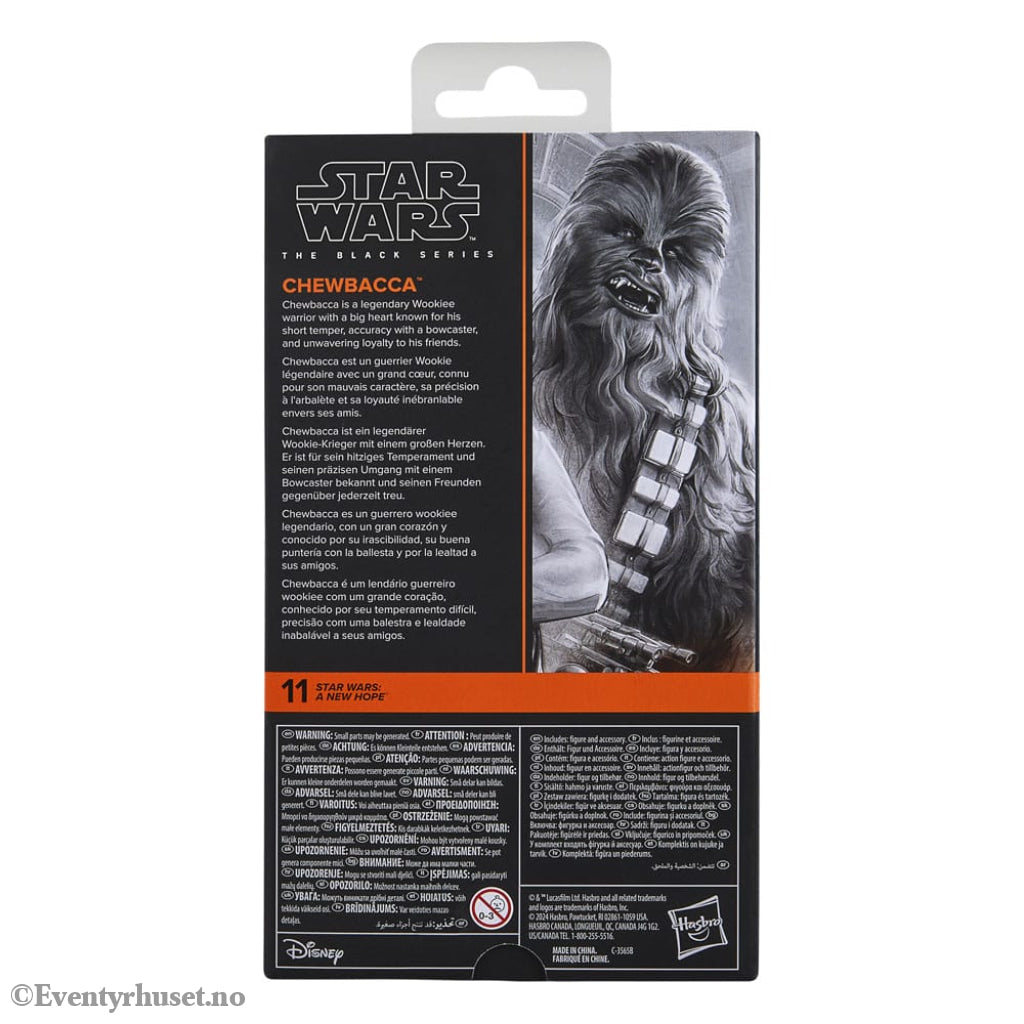 Star Wars Episode IV Black Series Action Figure Chewbacca 15 cm Toys