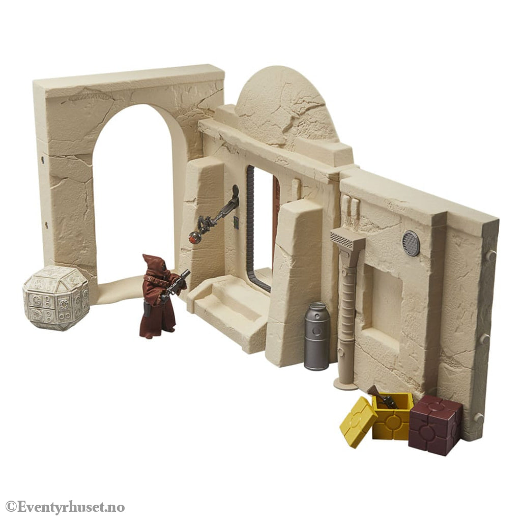 Star Wars Episode IV Vintage Collection Playset Streets of Mos Eisley with Jawa Action Figure Toys