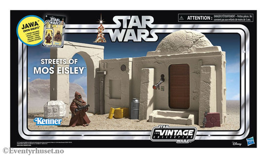 Star Wars Episode IV Vintage Collection Playset Streets of Mos Eisley with Jawa Action Figure Toys