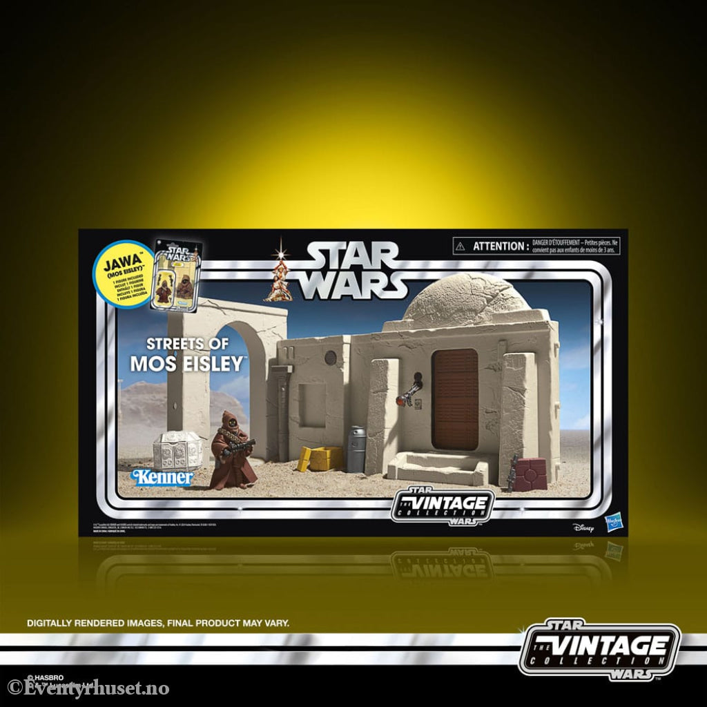 Star Wars Episode IV Vintage Collection Playset Streets of Mos Eisley with Jawa Action Figure Toys