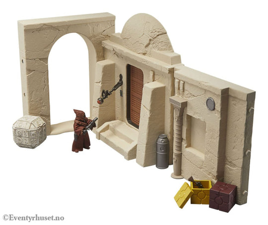 Star Wars Episode IV Vintage Collection Playset Streets of Mos Eisley with Jawa Action Figure Toys