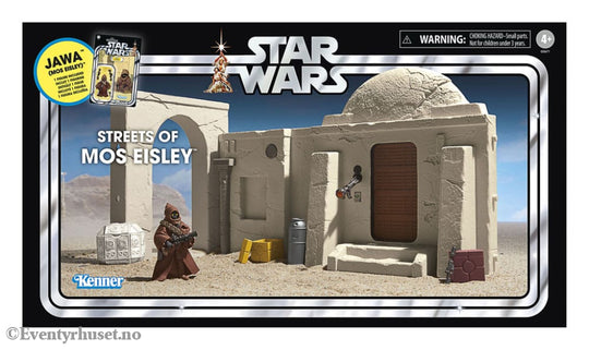 Star Wars Episode IV Vintage Collection Playset Streets of Mos Eisley with Jawa Action Figure Toys