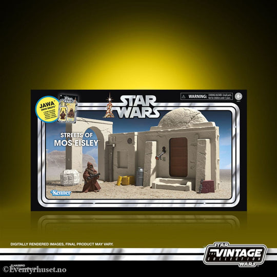 Star Wars Episode IV Vintage Collection Playset Streets of Mos Eisley with Jawa Action Figure Toys
