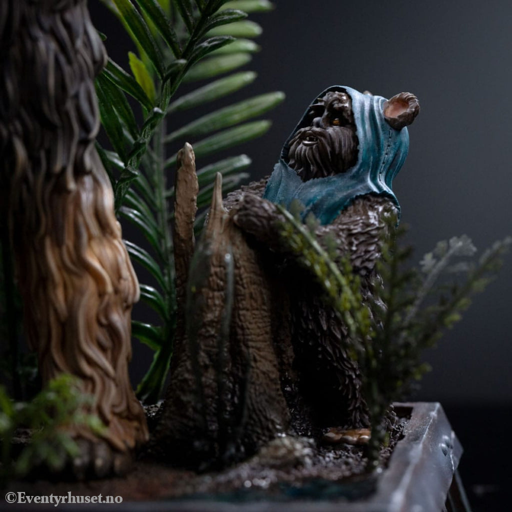 Star Wars Episode VI Art Scale Statue 1/10 Chewbacca and Tokkat 22 cm Collectibles