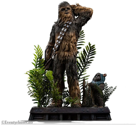 Star Wars Episode VI Art Scale Statue 1/10 Chewbacca and Tokkat 22 cm Collectibles