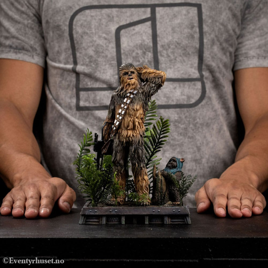 Star Wars Episode VI Art Scale Statue 1/10 Chewbacca and Tokkat 22 cm Collectibles