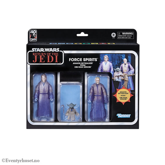 Star Wars Episode VI Black Series Action Figure 3-Pack Force Spirits 15 cm. Mint In Sealed Box (MISB)! Actionfigur